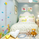 Miico SK9340 Giraffe And Elephant Painting Heights Sticker Children's Room And Kindergarten Decorative Wall Sticker