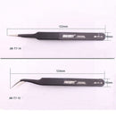 JAKEMY JM-T7-11 Stainless Steel DIY Electronic Long Pointed End Tweezer Forceps Maintenance Tools