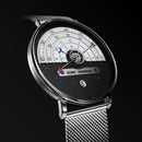 DOM M-1288 Creative Fashion Men Watch 3ATM Waterproof Unique Dial Casual Quartz Watch