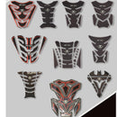 Reflective 3D Motorcycle Sticker Gas Fuel Tank Pad Cover Decoration Decals