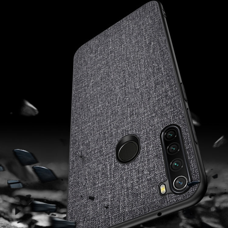 Bakeey Luxury Cotton Cloth Shockproof Protective Case for Xiaomi Redmi Note 8