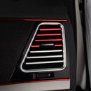 10Pcs 20Cm Universal Car Air Conditioner Outlet Decoration U Shape Interior Moulding Trim Strip Car Styling Accessories