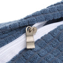 Adjustable Pearl Wool Back Wedge Pillow Reading Bedrest Rest Support Thwartwise Pain Relief  Cushion