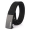 TUSHI 120cm Tactical Belt Military Security Elastic Waist Belt Automatic Buckle Casual Nylon Waistband