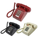 25T Retro Telephone Metal Pedestal Antique Telephone Classical Old Style Landline Telephone