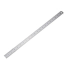 Drillpro 28mm Width Stainless Steel Straight Ruler 50/60cm Length With Locking Stop for Woodworking