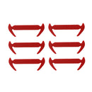 Kids Adults Silica Gel Shoelace Non-tying Sickle-shaped Elastic Fashion Sports