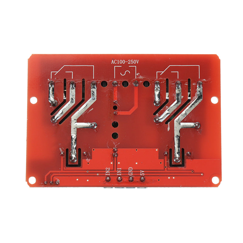 DC 5V AC 100V To 250V 30A 760mA 2 Channel Relay Module Board With High And Low Level