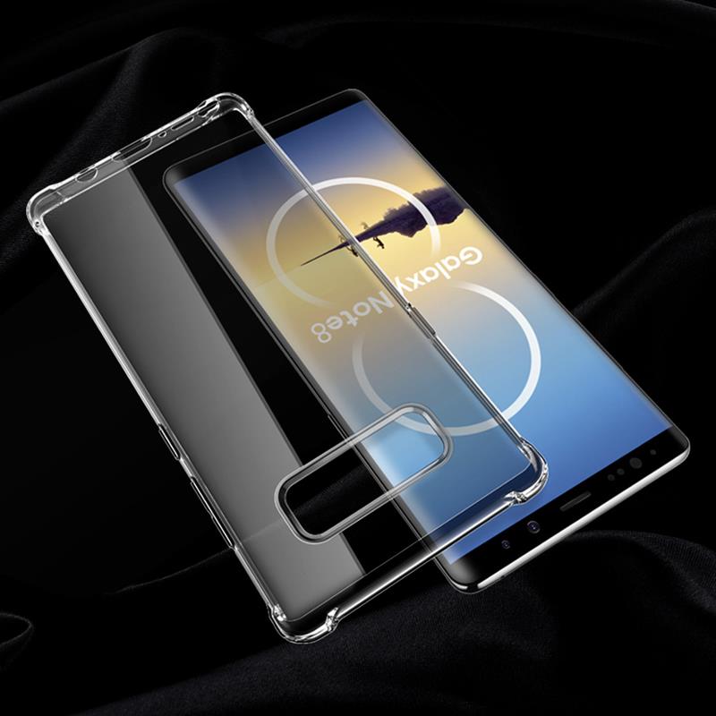 Bakeey Air Cushion Corners Clear Shockproof Soft TPU Case For Samsung Galaxy Note 8