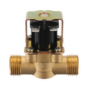 DC 12V Brass Electric Solenoid Valves 2 Way Normally Closed Valve