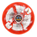 120mm 3 Pin LED Light CPU Cooler Cooling Fan for Intel 775/1155 AMD AM2/3