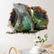 Miico 3D Creative PVC Wall Stickers Home Decor Mural Art Removable Lizard Decor Sticker