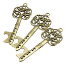 3Pcs Vintage Key Bottle Opener Wedding Favor Gift Candy Box Set Kit