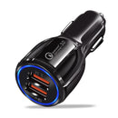 Olaf Quick Charge 3.0 2.0 Fast Charging USB Car Charger for iPhone XS Max for Samsung