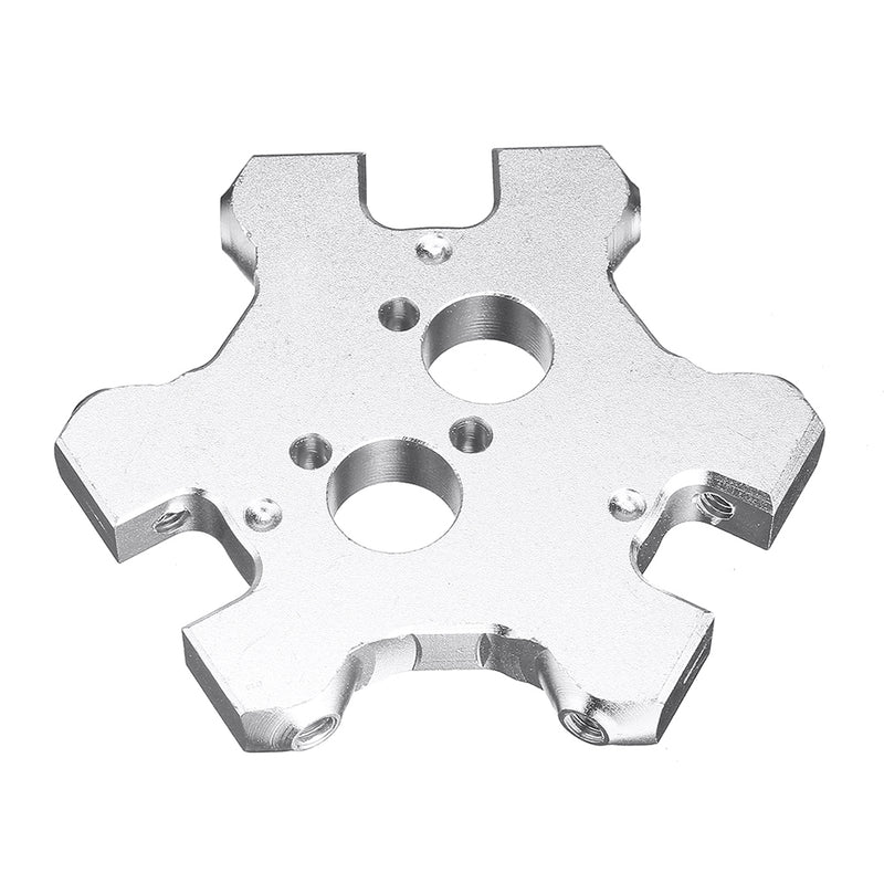 Aluminum Alloy M4 Delta Kossel Fisheye Effector 4mm Hammock Hanging Station For Dual Nozzle Extruder 3D Printer Part