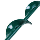 Green 4.6x37cm Garden Auger Small Earth Planter Drill Bit Post Hole Digger Earth Planting Auger Drill Bit for Electric Drill