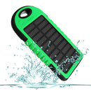 Portable 4000mAh Solar Powered System LED USB Battery Charger Box Case for Camping Outdoor