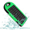 Portable 4000mAh Solar Powered System LED USB Battery Charger Box Case for Camping Outdoor