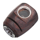 New Hammer Shape Black Sandalwood Pipes with Cleaning Stick