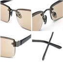 KCASA Brown Crystal Presbyopic Fatigue Relieve Best Reading Glasses Sun Glassess Strength