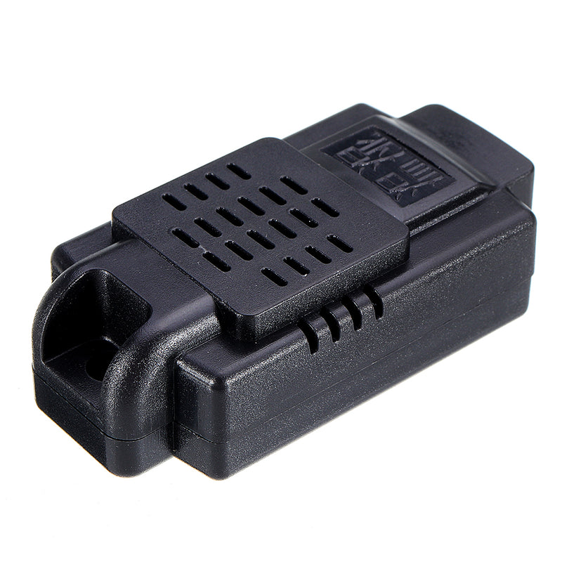 10pcs Black 60*30*18mm Wall-mounted Type Temperature And Humidity Sensor Housing Smoke Gas Sense Plastic Housing