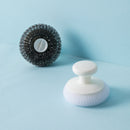 Jordan&Judy Steel Wool/Fiber Pot Cleaning Brush Detachable Kitchen Dish Cleaner Oil Remover w/ PP Round Handle Brush Head Replacement from Xiaomi Youpin