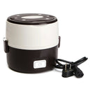 Electric 1.0L 200W Mini Portable Lunch Rice Cooker Home Dormitory Office Steamer Pot Heating Rice 2 Layer