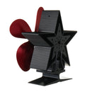 IPRee 7.8Inch 1100RPM Silent 4 Blade Stove Fan Fireplace Fan Fire Heat Powered Saving Fan