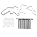 80Pcs Portable Carving Tool Vegetable Food Fruit Wood Box Carving Cutter Set