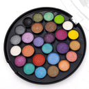 4 Styles 27 Colors Eye Shadow Palette Shimmer Matte Eye Shadow Makeup Palette Long-Lasting