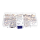 Suleve M3BH5 300Pcs M3 Brass Hex Column Standoff Support Spacer Pillar For PCB Board Screw Nut Assortment Set