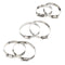 2Pcs 60MM/75MM/80MM Warm Air Ducting Hose Clamp Clip for Eberspacher Webasto Propex