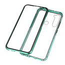 Bakeey Xiaomi Redmi Note 8 360 Curved Screen Front+Back Double-sided Full Body 9H Tempered Glass Metal Magnetic Adsorption Flip Protective Case