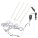 7Color RGB Strip 5050SMD Led Lights Music Control For Car Interior Lighting Remote Control DC12V
