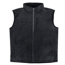 Dual Button USB Electric Outdoor Heating Vest Clothes Carbon Fiber Warm Back + Belly Heat 3 Gear Control