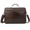11L Men Genuine Leather Business Briefcase Messenger Shoulder Laptop Tote Handbag Outdoor Travel