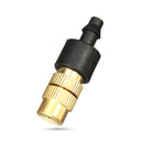 Misting System 4/7 Spray Nozzle Patio Fan Cooler Water Garden House Outdoor