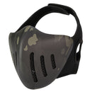 ACTION UNION MK036 TPU Tactical Mask Outdoor Hunting Cycling Sports Masks With Head Cover-Camouflage