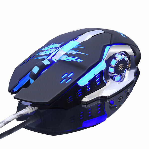 ZUOYA MMR4 Wired Mouse Gamer Mice LED Desktop Gaming Computer Optical Game Mice For Laptop PC Computer Support LOL Macro Programming