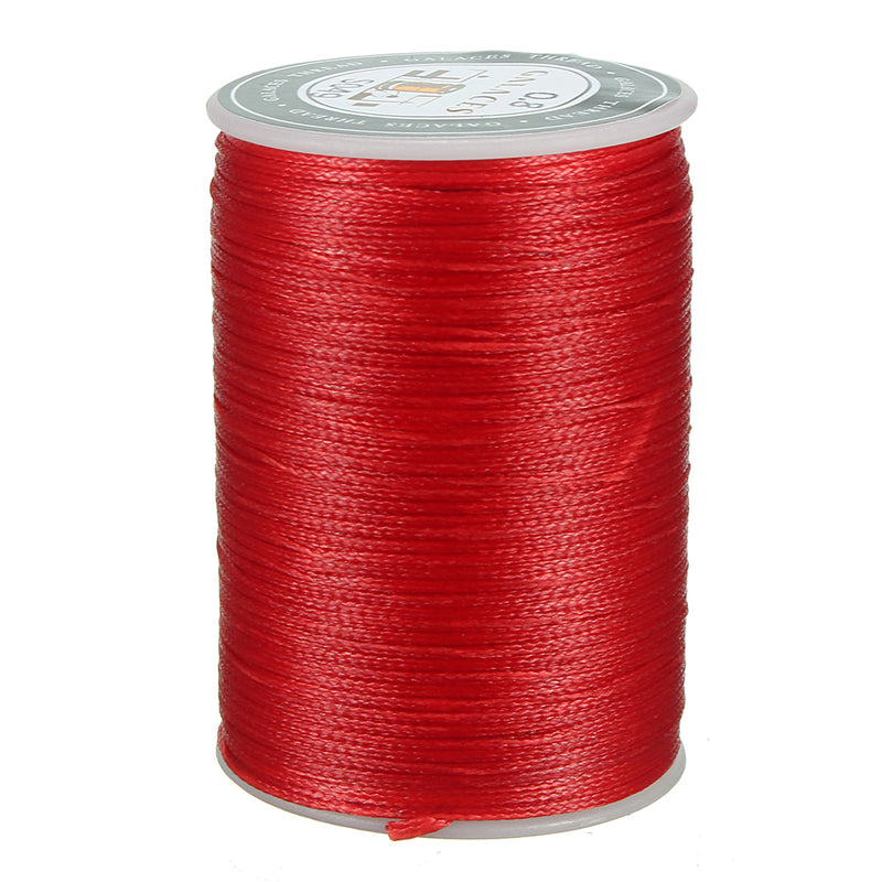 Waxed Thread 0.8mm 78m Polyester Cord Sewing Kit Stitching Leather Craft Bracelet