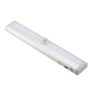 White/Warm White 10 LED Motion Sensor Light Battery Powered Remote Control Dimming Cabinet Lamp