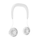 360 Adjustable Portable Mini Fan Li-ion Battery Hands Free Cooling Fan USB Rechargable Hanging Neck Sport Fan Mini Air Fan