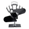 2 Blade 210CFM Aluminum Heat Powered Stove Fan Low Noise Wood Log Fireplace Burner Eco Fan Heating Circulation