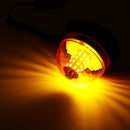 DC12-24V 40LED Magnetic Roof Rotating Flash Amber Beacon Strobe Tractor Warning Signal Light