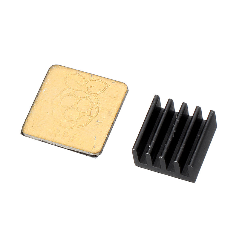 Dual Fan Radiator Development Board 51*25*13mm Cpu Air Cooling  Heat Sink Module for Raspberry Pi 3b+