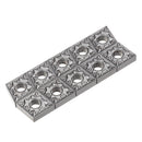 Machifit 10pcs CNMG120404/08-TC NX525 Carbide Insert CNMG432 Cutter for Lathe Turning Tool Holder