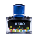 HERO 40ml Colored Painting Ink Bottled Smooth Writing Fountain Pen Ink Non-carbon Waterproof Ink Refill Students Stationery Office School Supplies