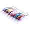 ZANLURE 8pcs 8cm Floating Wobblers Minnow Fishing Lures Crankbaits Hooks Bass Tackle