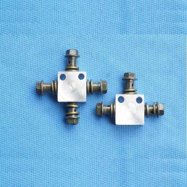 Hydraulic Brake Hose Pipe Tee Coupling Tee Coupled Stone For Motorcycle Dirt Pit Bike ATV