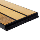Drillpro 3Pcs Titanium Coated Diamond Knife Sharpener 80 600 1000 Grit Angle Sharpening Stone Whetstone Bar with Base